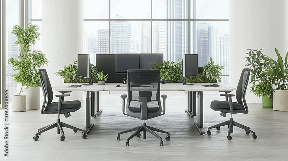 Fototapeta premium Urban Office