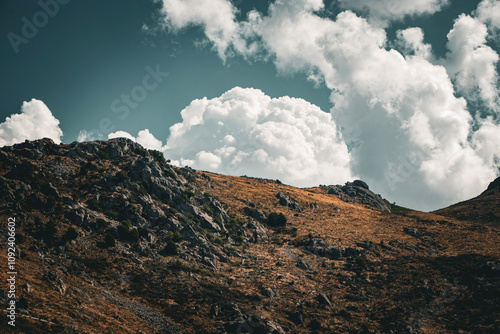 Mountains and Clouds