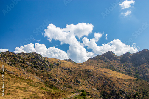 Mountains and Clouds