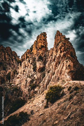Mountains and Clouds