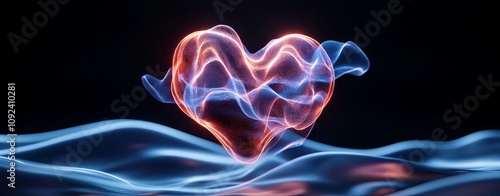 3D Heart Visualization Created with Sound Waves