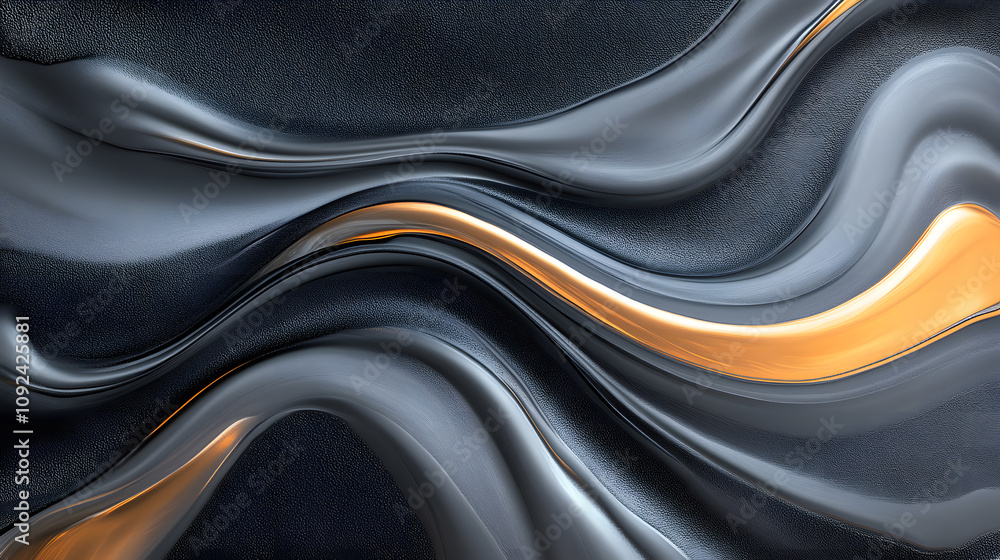 Fototapeta premium Abstract Liquid Melt of Minerals on Textured Background Digital Art Wallpaper Modern Aesthetic Environment Artistic Viewpoint
