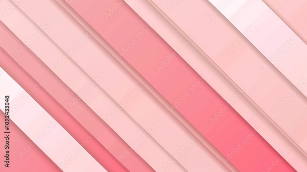 Fototapeta premium Abstract Pink Diagonal Lines