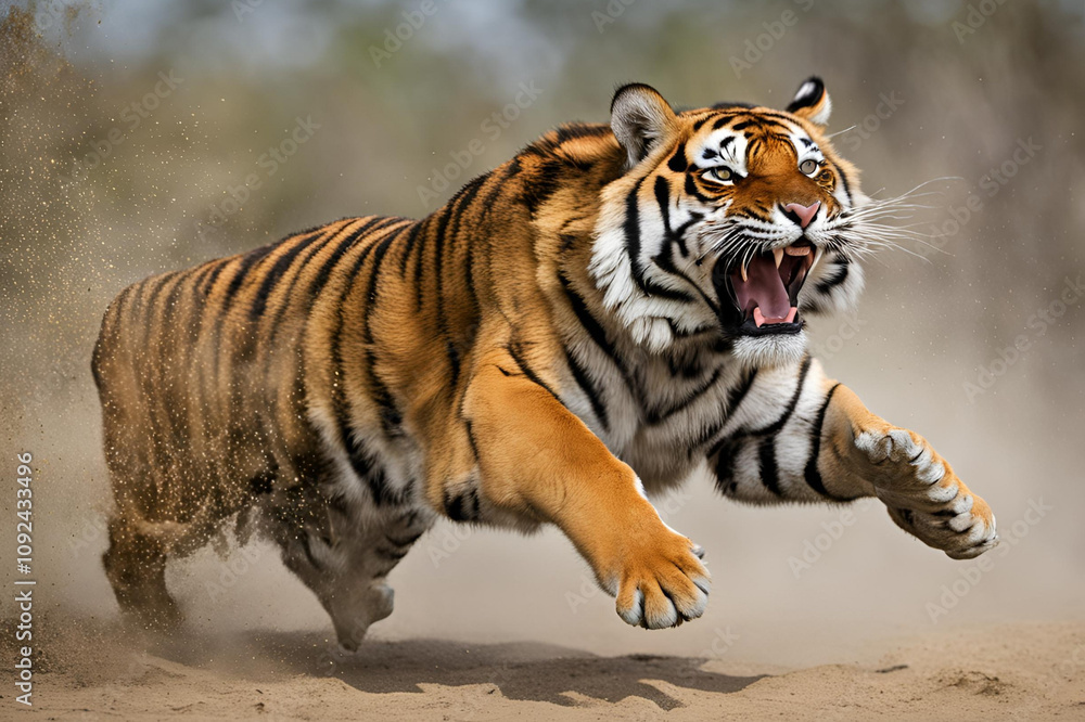Obraz premium tiger in the wild