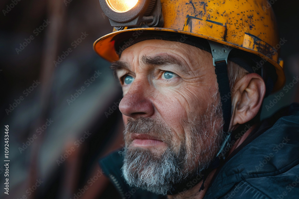 Fototapeta premium Picture of a skilled bricklayer putting building blocks at a construction generative ai