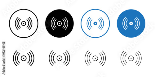 Sensor icon Art design illustration