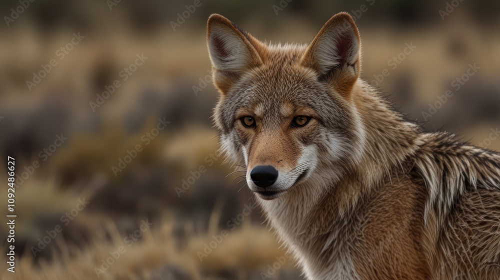 Obraz premium Coyote ,THIS IS AI IMAGE