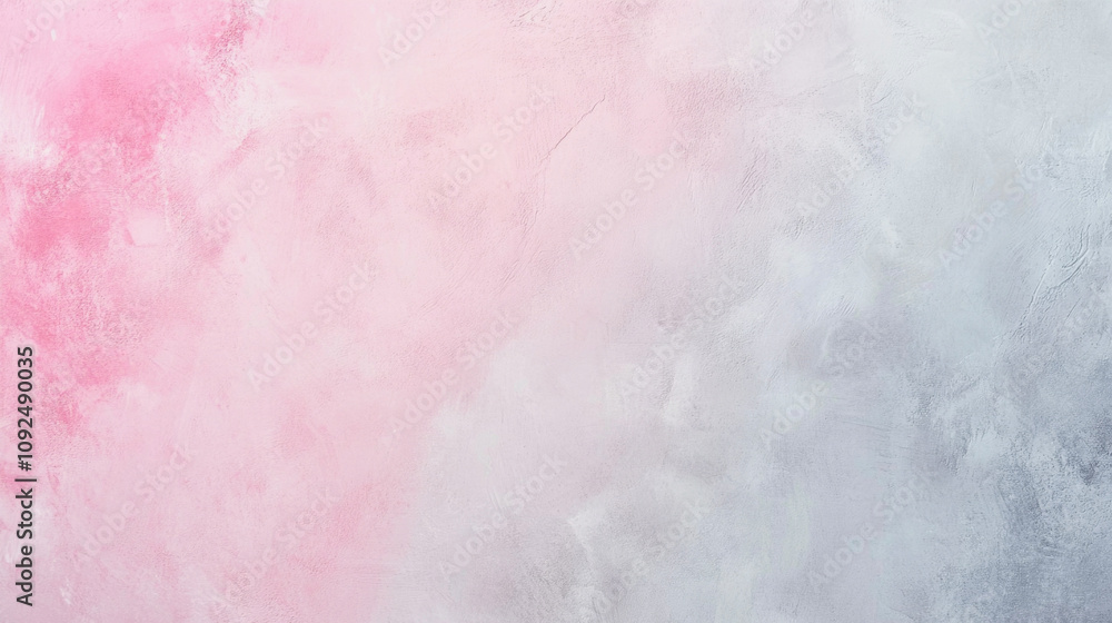 Obraz premium Soft pink and grey matte concrete surface with subtle tonal gradients for design purposes