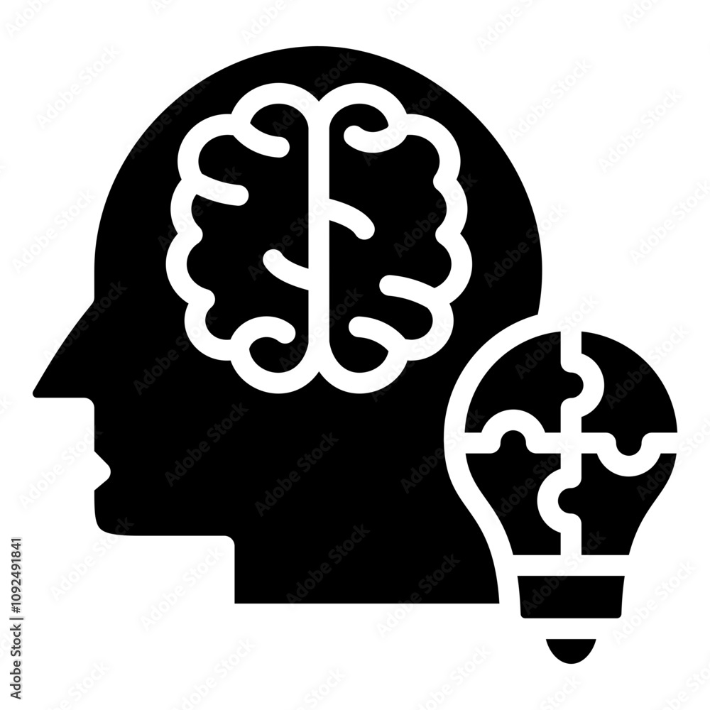 Solution Brainstorm Icon Element For Design Solution Brainstorm Icon Element For Design
