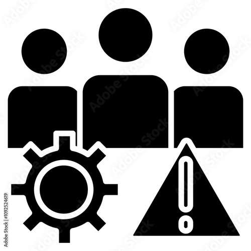 Stakeholder Conflict Management  Icon Element For Design