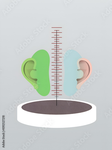 Difference between two ears, double hearing, density or pressure of sound, different frequency, compression, rarefaction and ambient pressure. travelling sound wave, Dysharmonica and echoica. sound photo