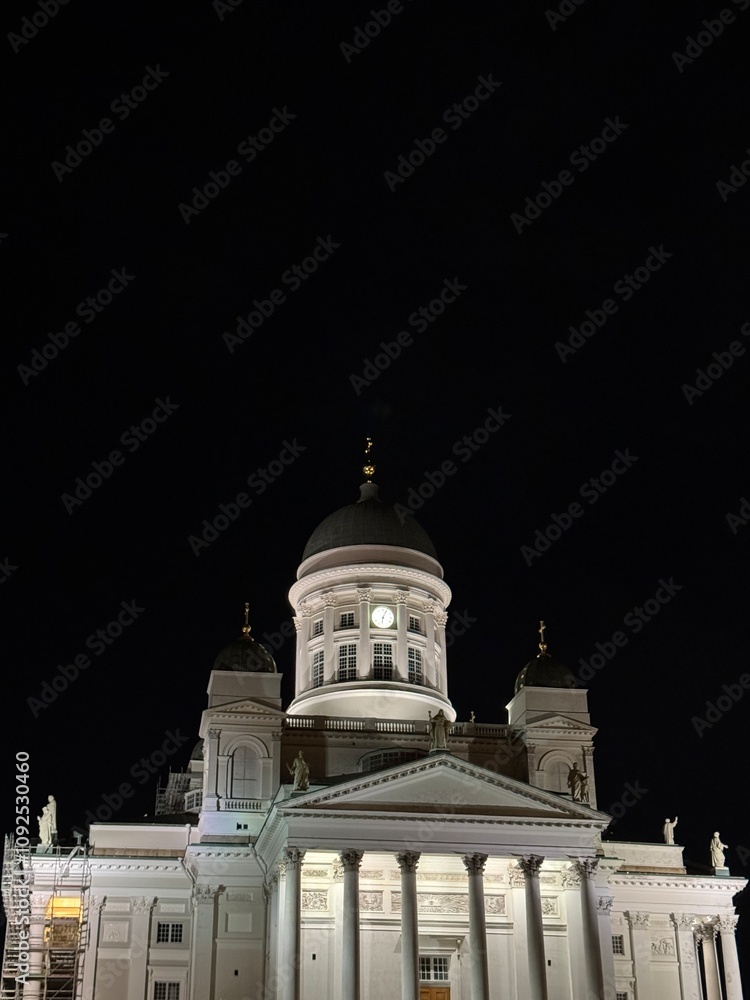 Obraz premium state capitol building at night