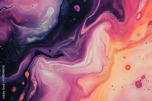 bright and bold liquid marble texture with acid colors, vibrant abstract art. 4k image