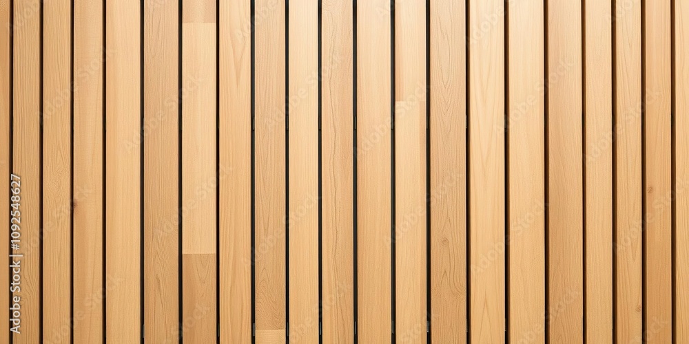 Close-up Of Vertical Wooden Slats In Modern Wallcovering, texture, minimalist style Close-up Of Vertical Wooden Slats In Modern Wallcovering, texture, minimalist style