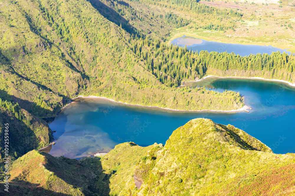 Lagoa do Fogo, Sao Miguel Island, Azores, Portugal