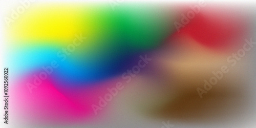 Grainy Gradient Colourful and Light Shades, Abstract 
Background With Grain Effect