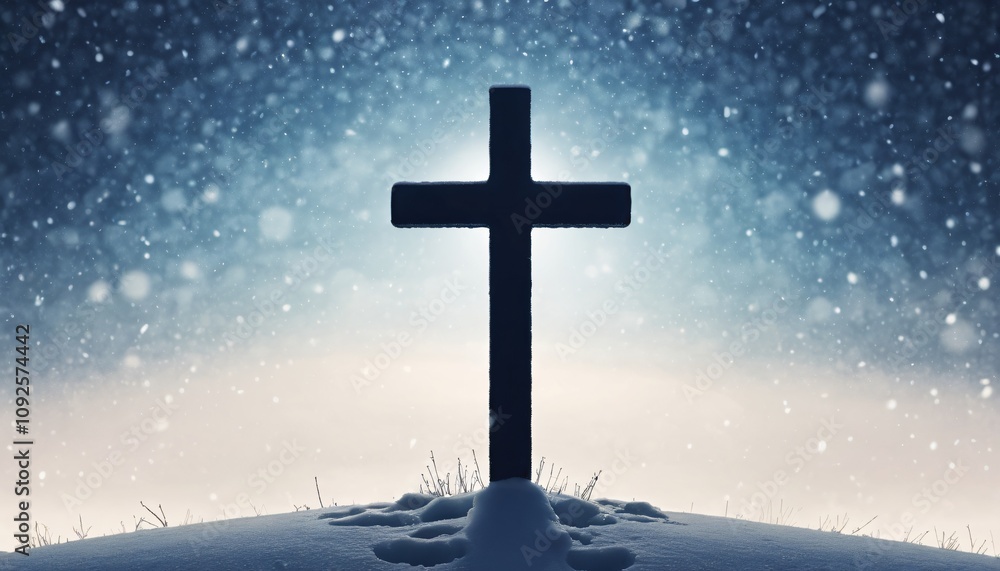 cross silhouette cross silhouette