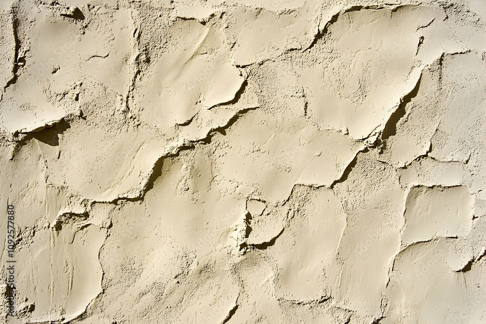 Obraz premium Stucco wall with a grungy and rough texture captured in detail. high quality image