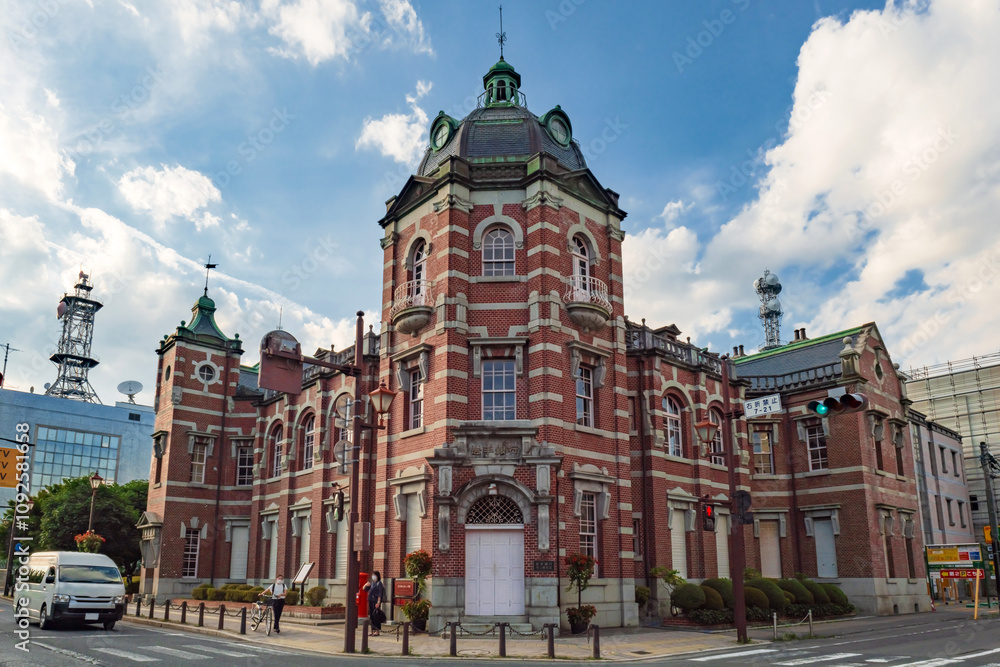 Obraz premium 岩手 岩手銀行赤レンガ館（重要文化財）