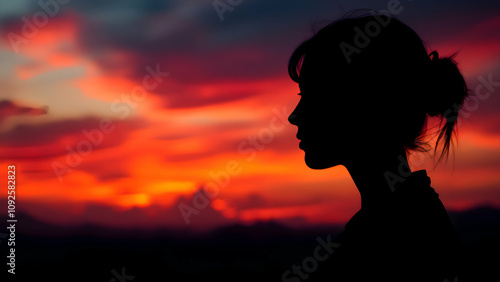 silhouette of a person