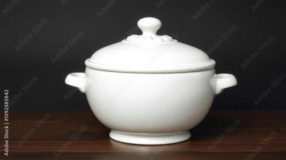 Luxury White Ceramic Container with Decorative Lid, minimalist style, living room decoration, decorative lid Luxury White Ceramic Container with Decorative Lid, minimalist style, living room decoration, decorative lid