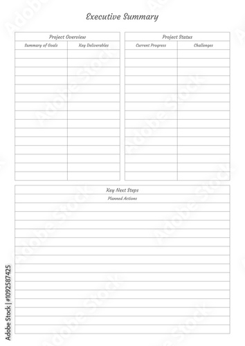 Comprehensive Project Planner Daily, Weekly, Monthly Sheets for Task Management, Deadlines, Budgeting, Innovation, and Client Satisfaction,  Planner Sheet Design Template 