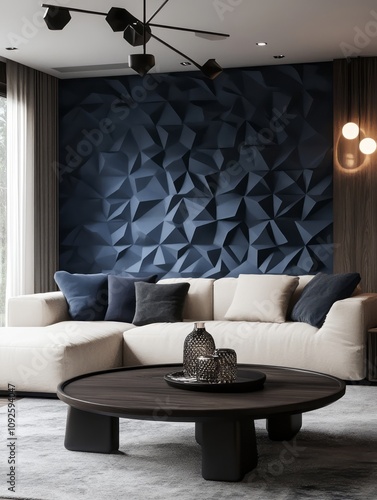 Modern Living Room Interior...