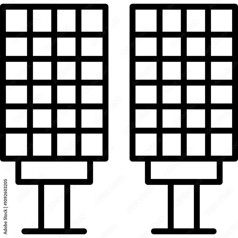 Solar Panel Icon Solar Panel Icon