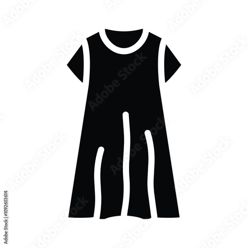Icon of a dress suitable for everyday wear
