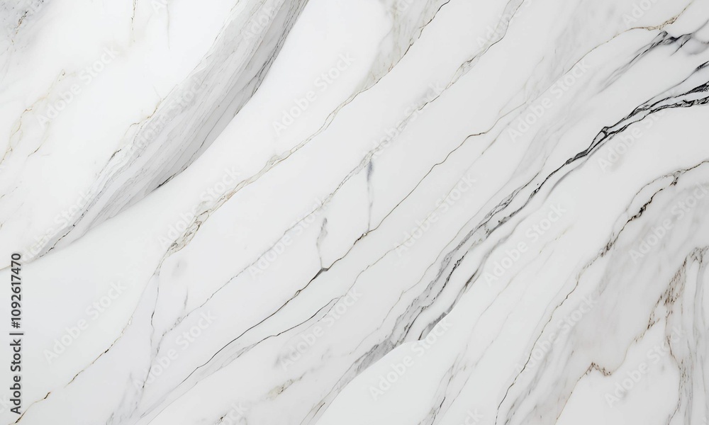 Obraz premium panoramic white background from marble stone texture for design