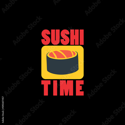 SUSHI TIME vector logo