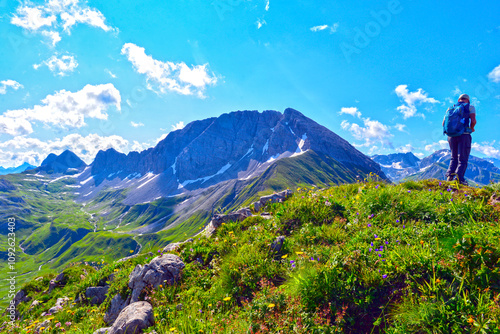 Rüfikopf im Lechquellengebirge (Vorarlberg, Österreich) photo