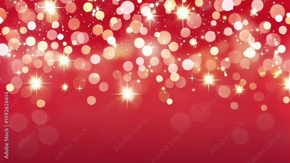 Festive Red Sparkle Background Festive Red Sparkle Background