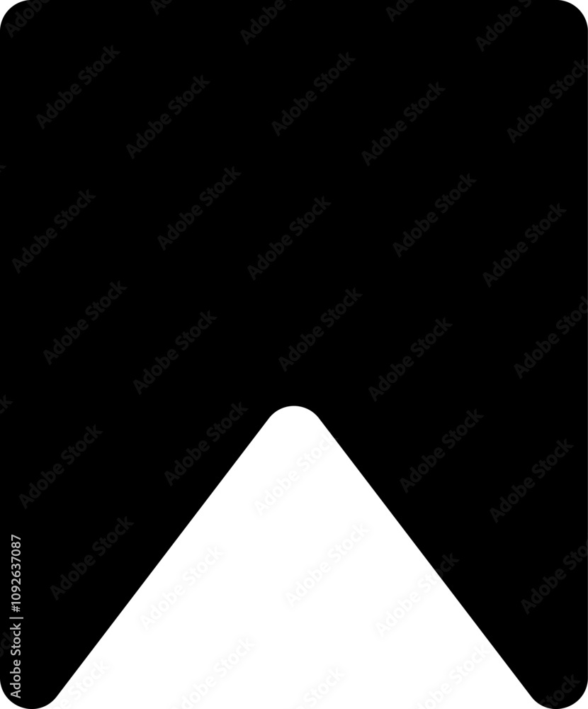 Bookmark icon, Bookmark symbol. Black bookmark, Page marker, Save icon. Bookmark icon, Bookmark symbol. Black bookmark, Page marker, Save icon.