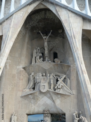 Obraz na płótnie Detailansicht Kirche w salonie