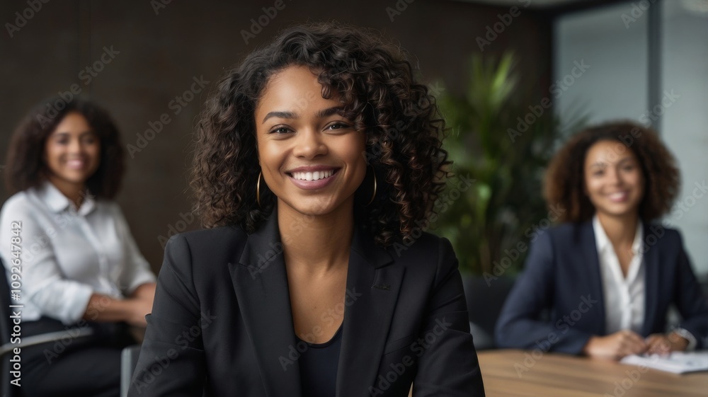 Fototapeta premium An African smiles