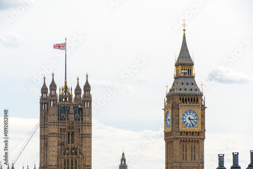 фотографія The Great Clock, or Big Ben, Great Bell of the Great Clock of Westminster, Londo