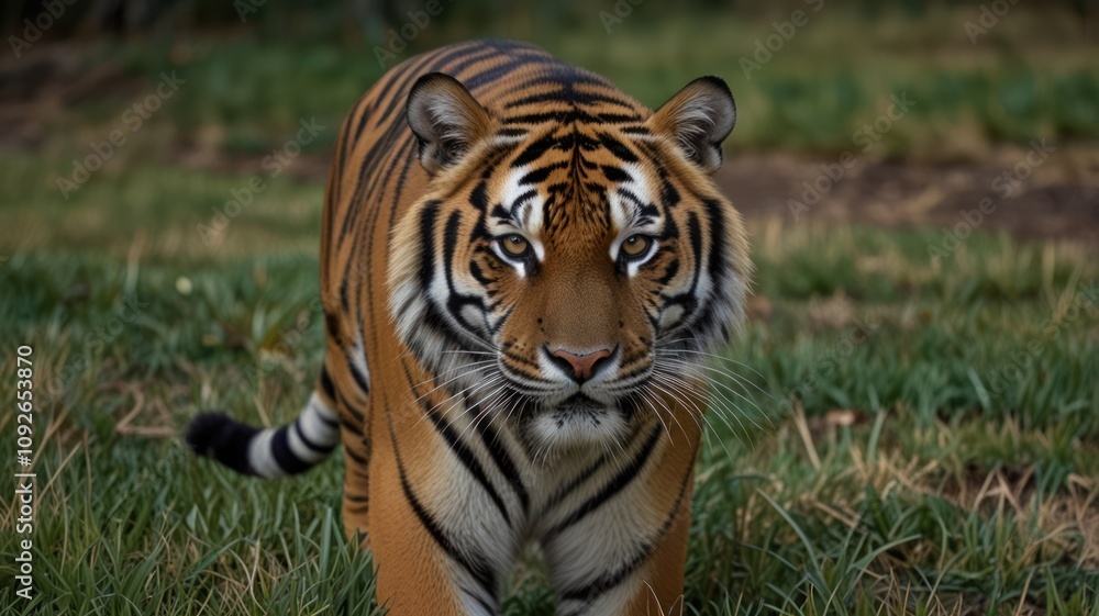 Obraz premium TIGER IN THE WILD