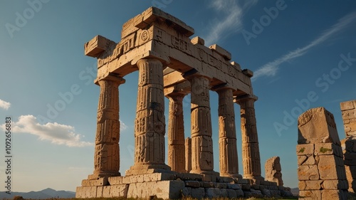 Temple of Segesta at Sunset