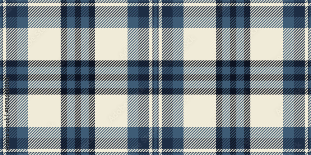 Overlay fabric plaid check, merry christmas vector textile background. Suit tartan seamless texture pattern in light and cyan colors. Overlay fabric plaid check, merry christmas vector textile background. Suit tartan seamless texture pattern in light and cyan colors.