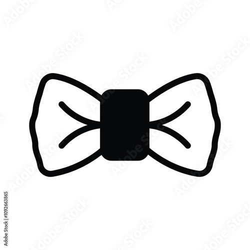 Classic bow tie, perfect for formal events and occasions