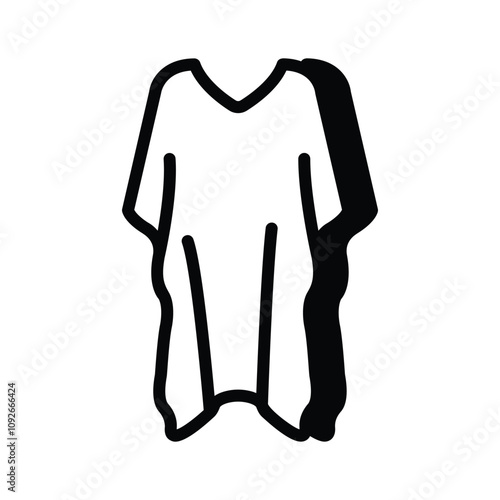 Icon of a dress suitable for everyday wear