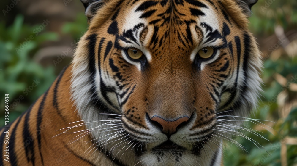 Tiger Close-Up Tiger Close-Up