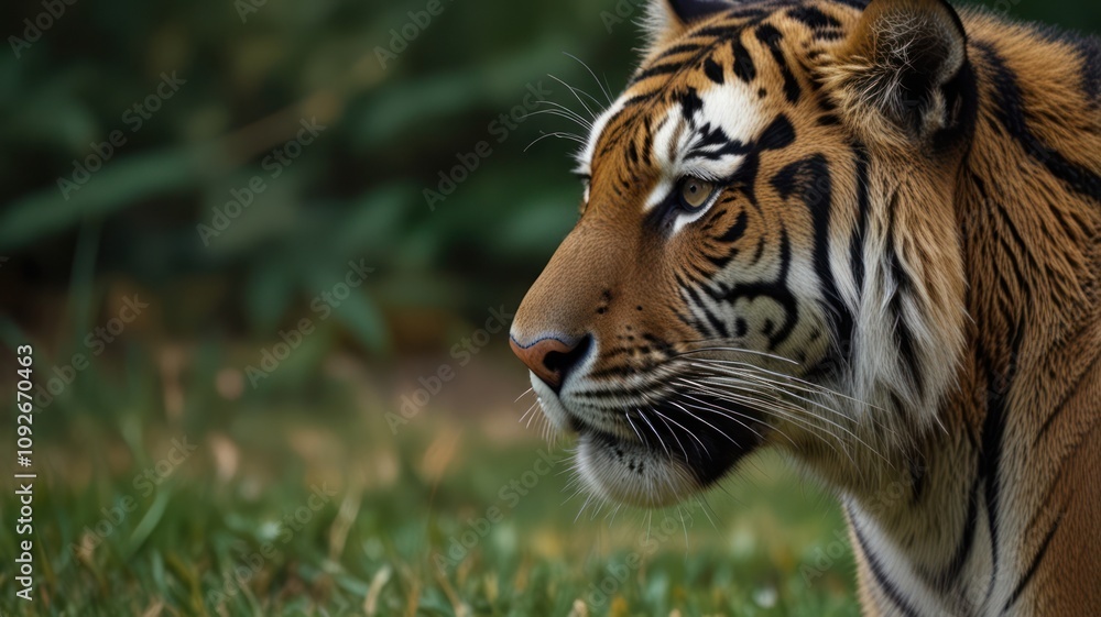 Fototapeta premium TIGER IN THE WILD