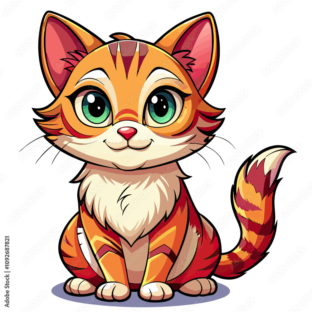 Obraz premium Funny cat