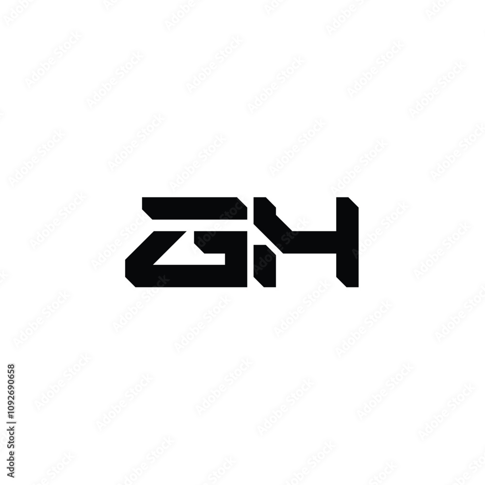 GH monogram logo design letter text name symbol monochrome logotype alphabet character simple logo GH monogram logo design letter text name symbol monochrome logotype alphabet character simple logo