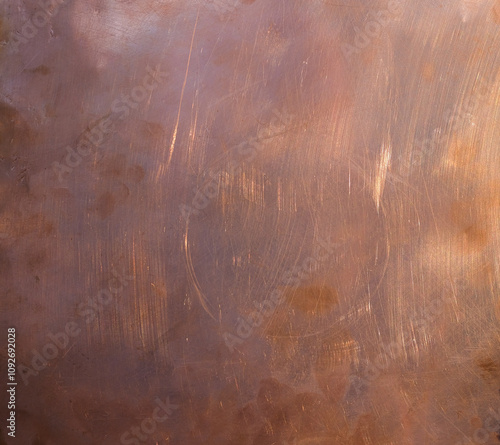Obraz na plátně Sunlighting Copper Surface