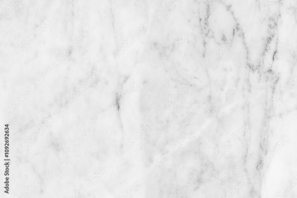Fototapeta premium White marble background or texture and copy space, horizontal shape