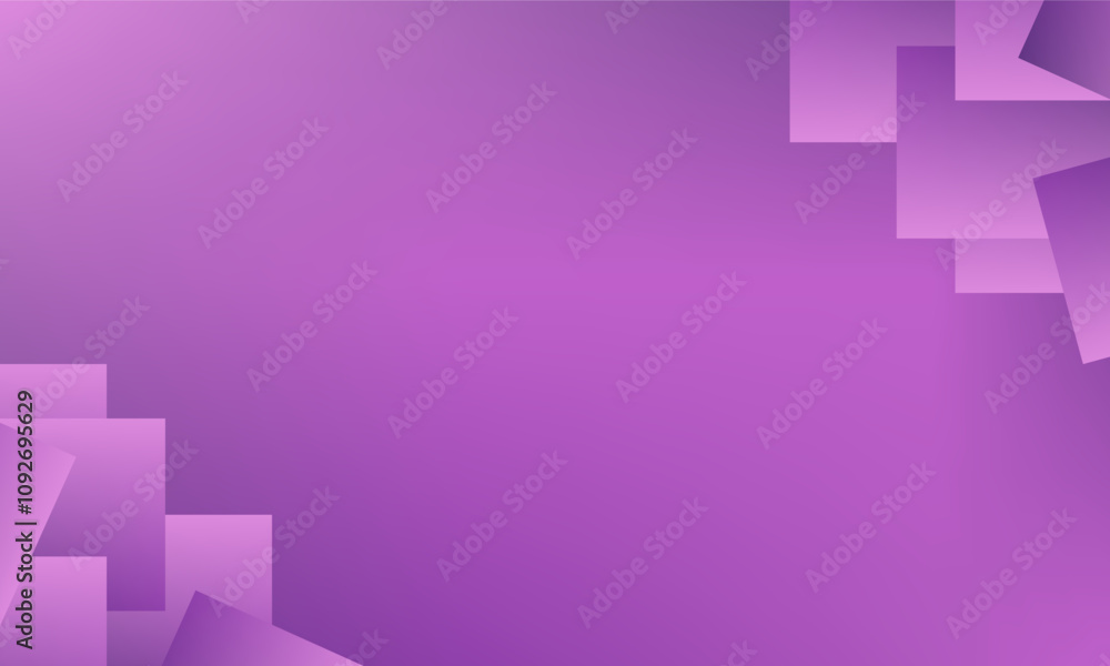 Fototapeta premium Geometry gradient purple background vector
