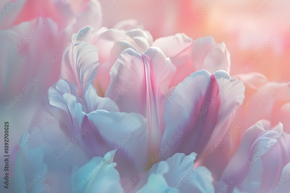 Fantastic background of soft pink tulips Fantastic background of soft pink tulips
